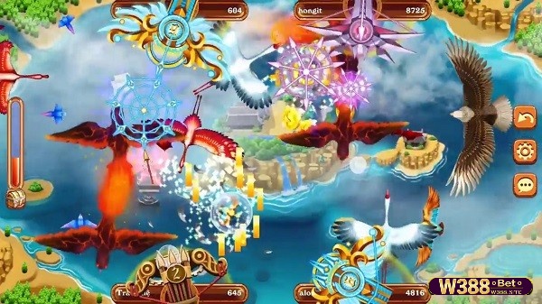 Ichim Online là tựa game trên không nhưng cách chơi cũng tương tự Game bắn cá